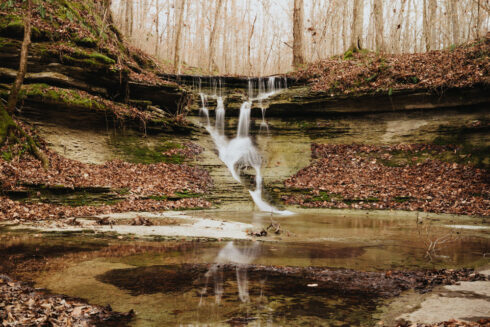 Waterfall at White Oak Falls Tennessee