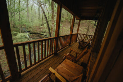 Off Grid Cedar Cabin at White Oak Falls Tennessee