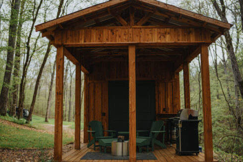 Off Grid Cedar Cabin at White Oak Falls Tennessee