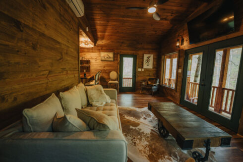 Off Grid Cedar Cabin at White Oak Falls Tennessee