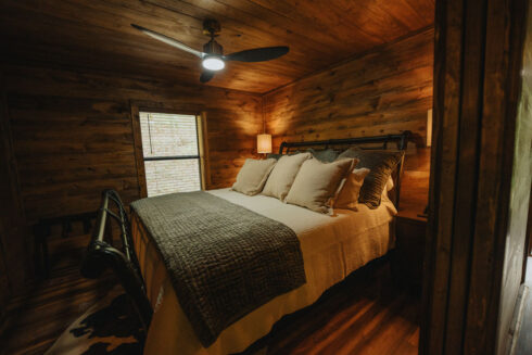 Off Grid Cedar Cabin at White Oak Falls Tennessee