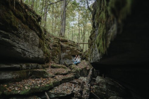 Hiking at White Oak Falls Tennessee
