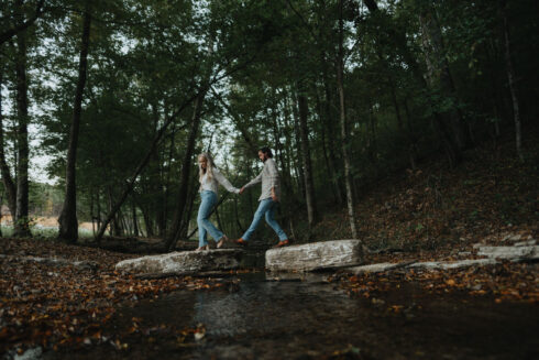 Hiking at White Oak Falls Tennessee