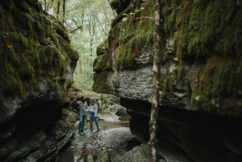 Hiking at White Oak Falls Tennessee