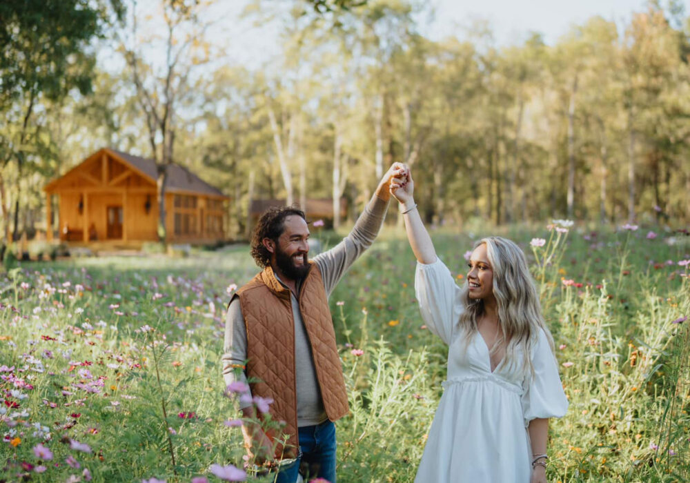 Wedding at White Oak Falls Tennessee