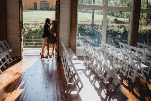 Wedding at White Oak Falls Tennessee