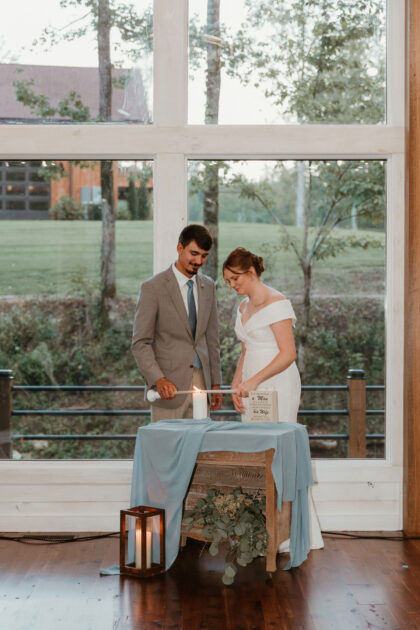 Wedding at White Oak Falls Tennessee