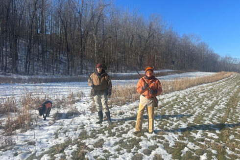 White Oak Falls Hunting Upland Birds