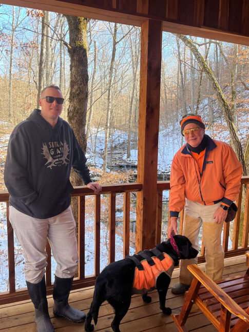 White Oak Falls Hunting Upland Birds