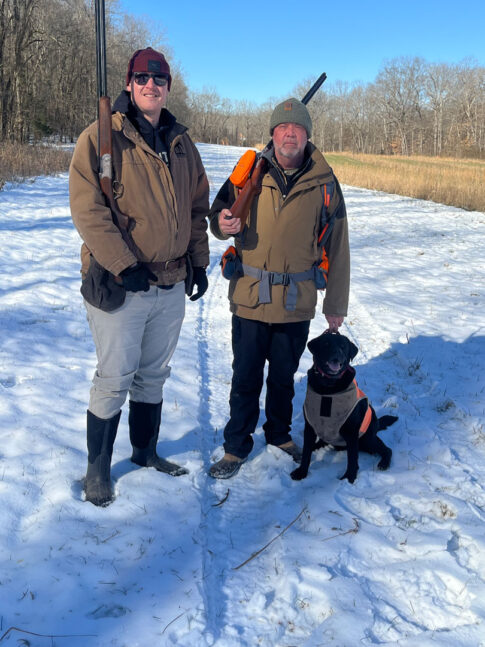 White Oak Falls Hunting Upland Birds