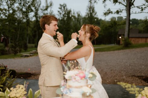 Leah Grace & Ty Wedding at White Oak Falls Tennessee