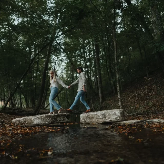 Hiking at White Oak Falls Tennessee