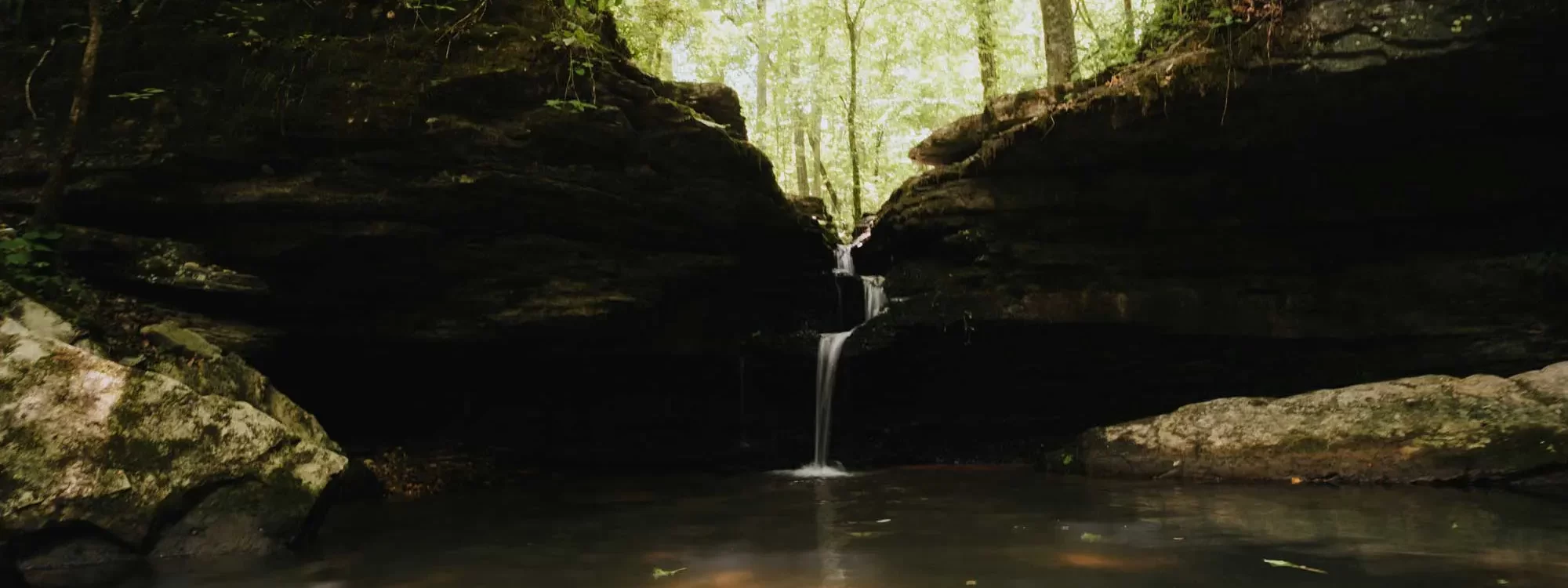 Waterfall at White Oak Falls Tennessee Waterfall at White Oak Falls Tennessee